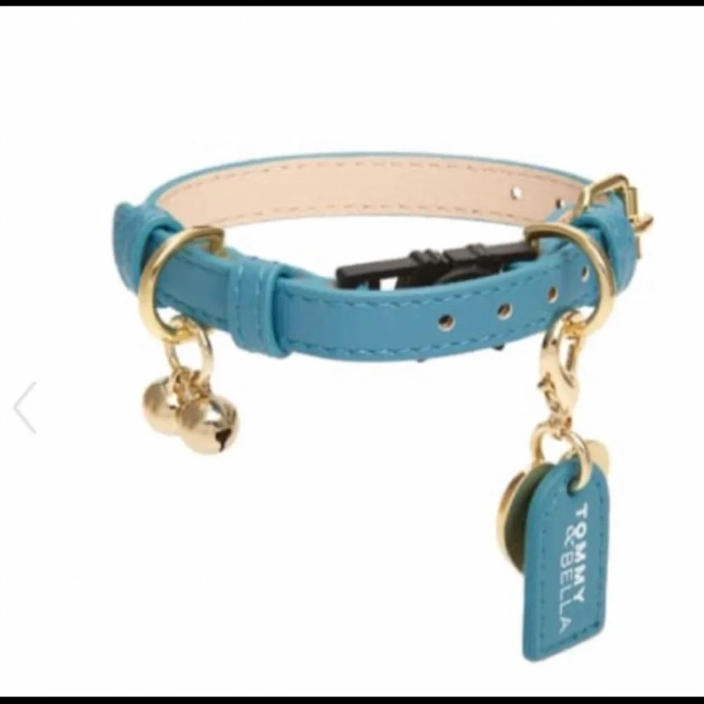 NWT Tommy & Bella Signature Luxury Cat Collar Tag